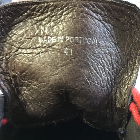 Made of Norway, Moelv Size 41 Blue Suede Walking Shoes - Picture 5 of 7